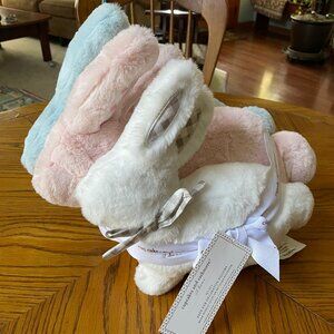 cupcakes and cashmere Plush Bunnies - Rare  Set of 3 NWT